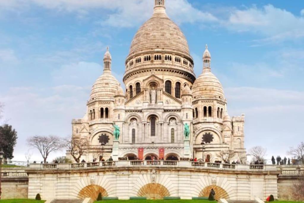 דירות Paris Sacre Coeur Montmartre Et Tour Eiffel, 8 People, מראה חיצוני תמונה